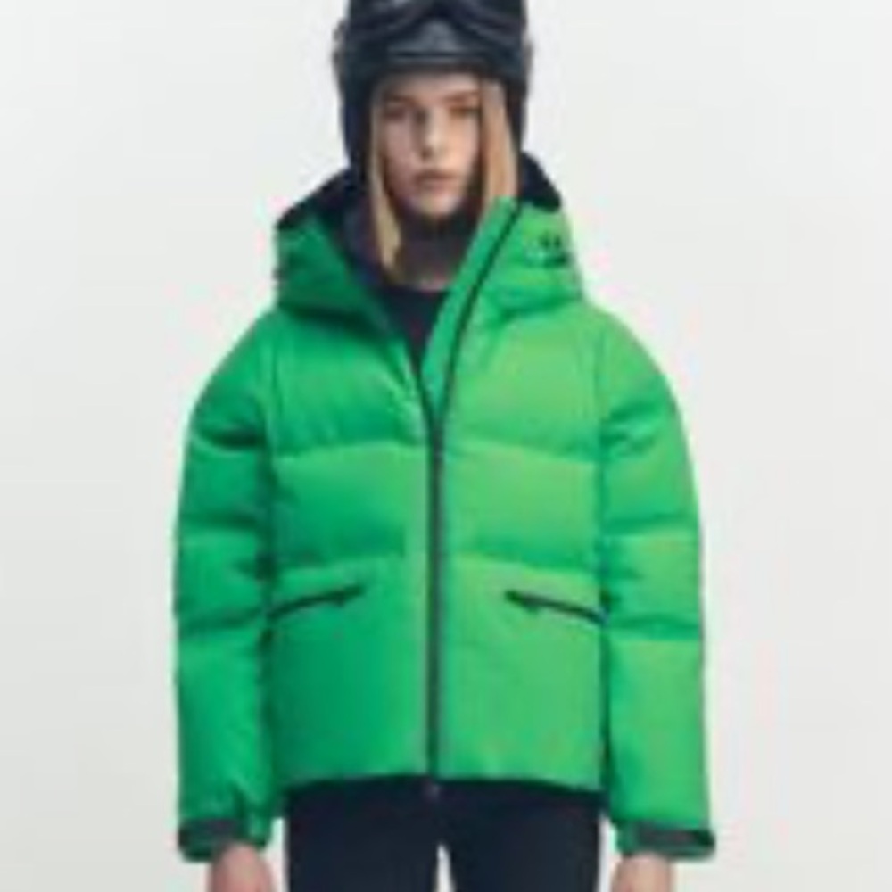 Zara Ski Jacket in Green